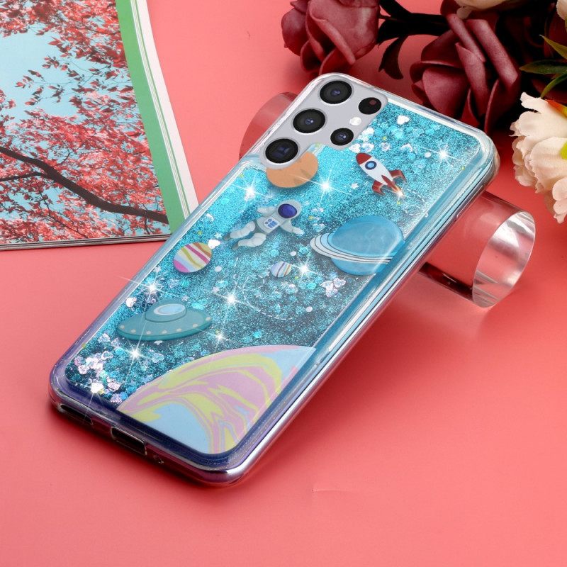 Kuori Samsung Galaxy S22 Ultra 5G Space Glitter