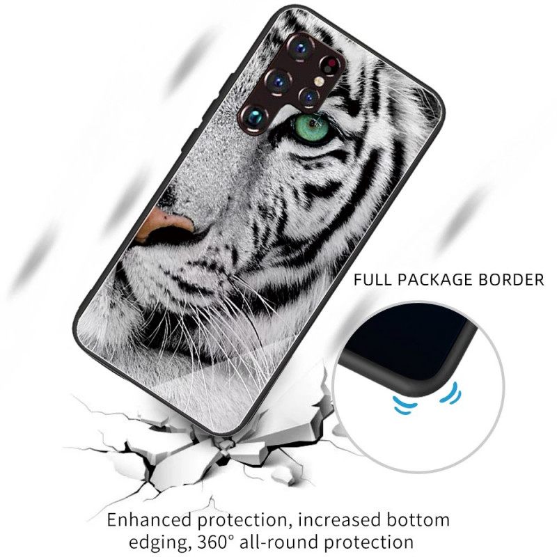 Kuori Samsung Galaxy S22 Ultra 5G Tiger Tempered Glass