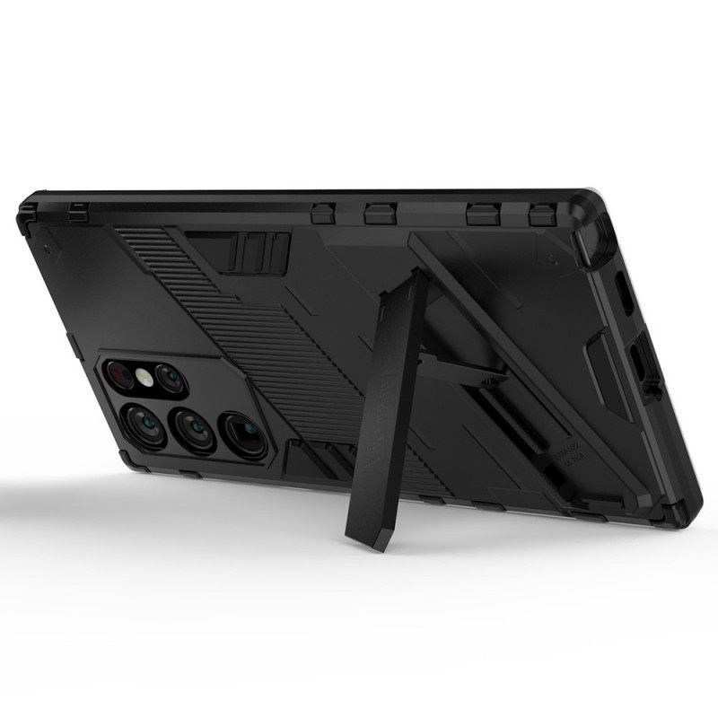 Kuori Samsung Galaxy S22 Ultra 5G Tukee Kahta Handsfree-asentoa