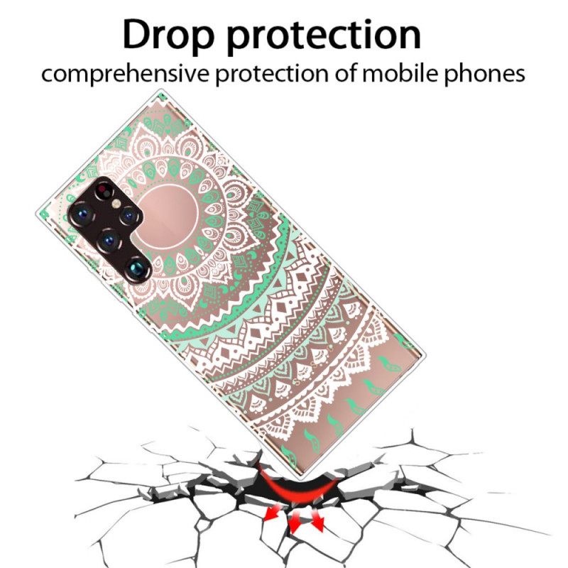 Kuori Samsung Galaxy S22 Ultra 5G Tyylikäs Mandala