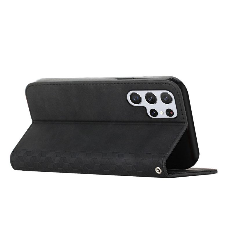 Puhelinkuoret Samsung Galaxy S22 Ultra 5G Kotelot Flip Geo Leather Effect