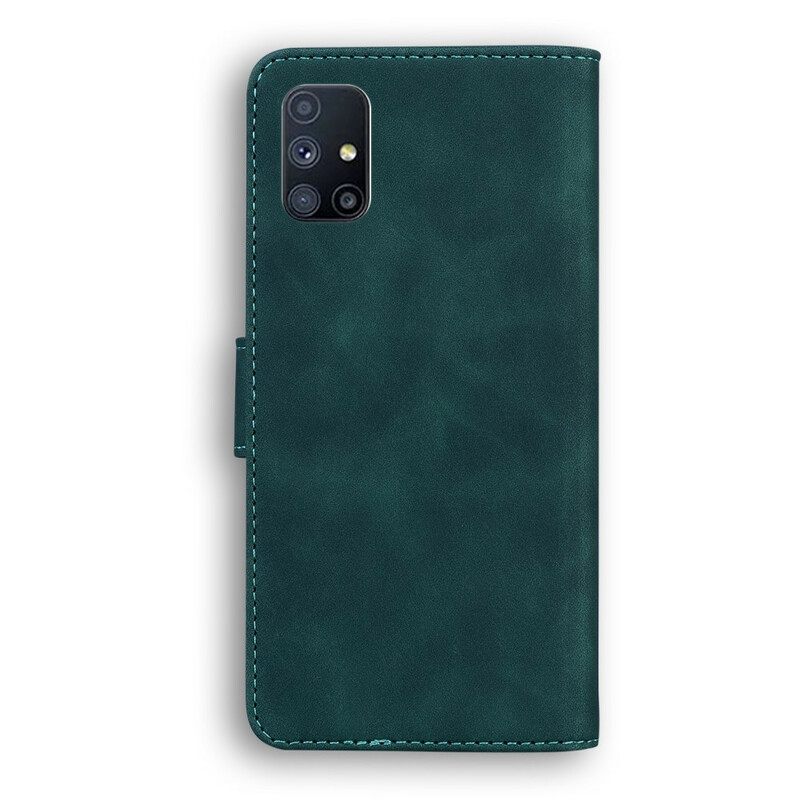 Kotelot Samsung Galaxy M51 Monochrome Leather Effect