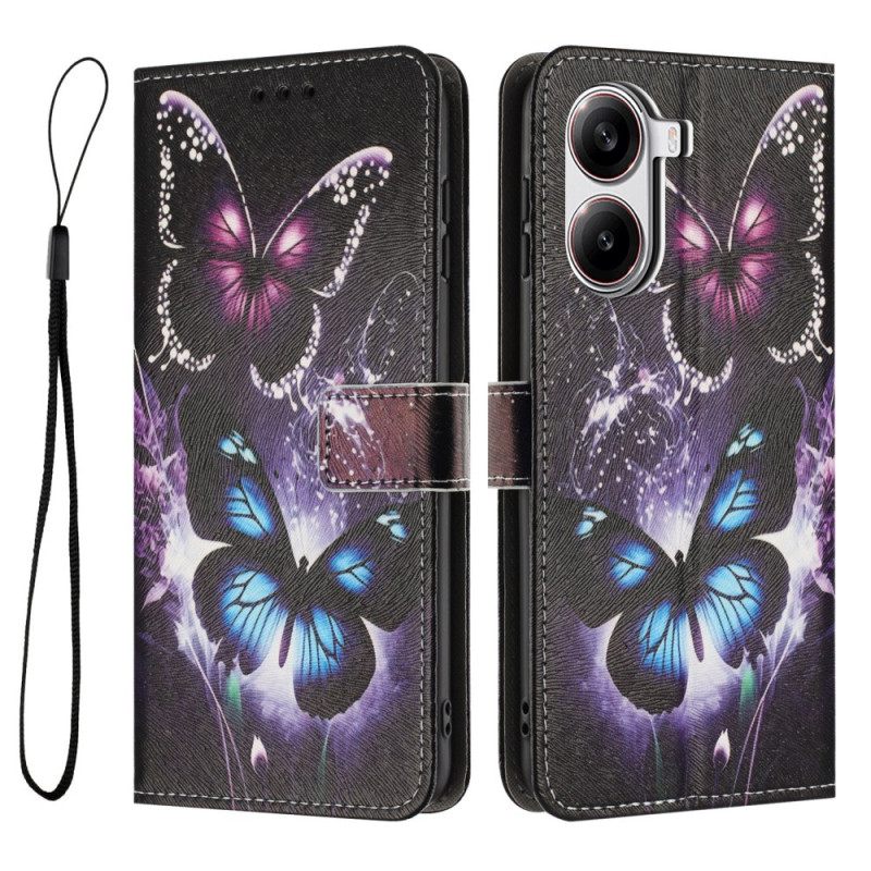 Kotelot Poco X7 Pro 5g Kaksi Perhosta Suojakuori