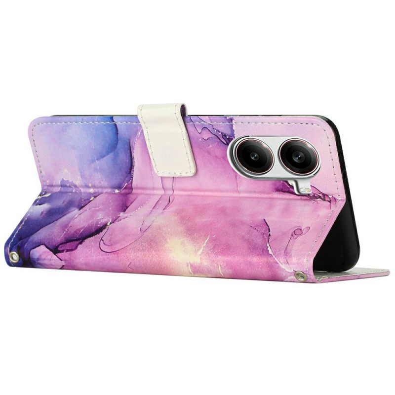 Kotelot Poco X7 Pro 5g Marmorikuvio Ja Hihna