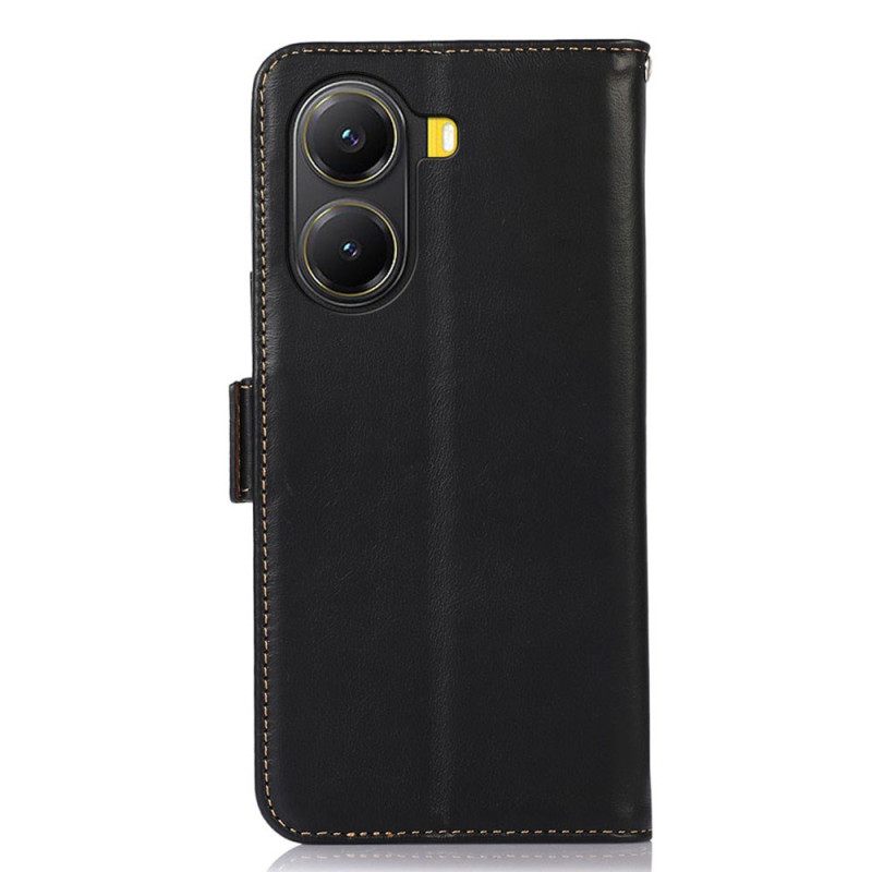 Kotelot Poco X7 Pro 5g Puhelinkuoret Rfid-suojattu Nahka