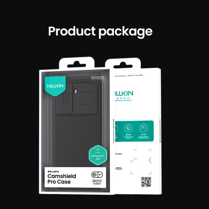 Kuori Poco X7 Pro 5g Camshield Pro -sarja Nillkin