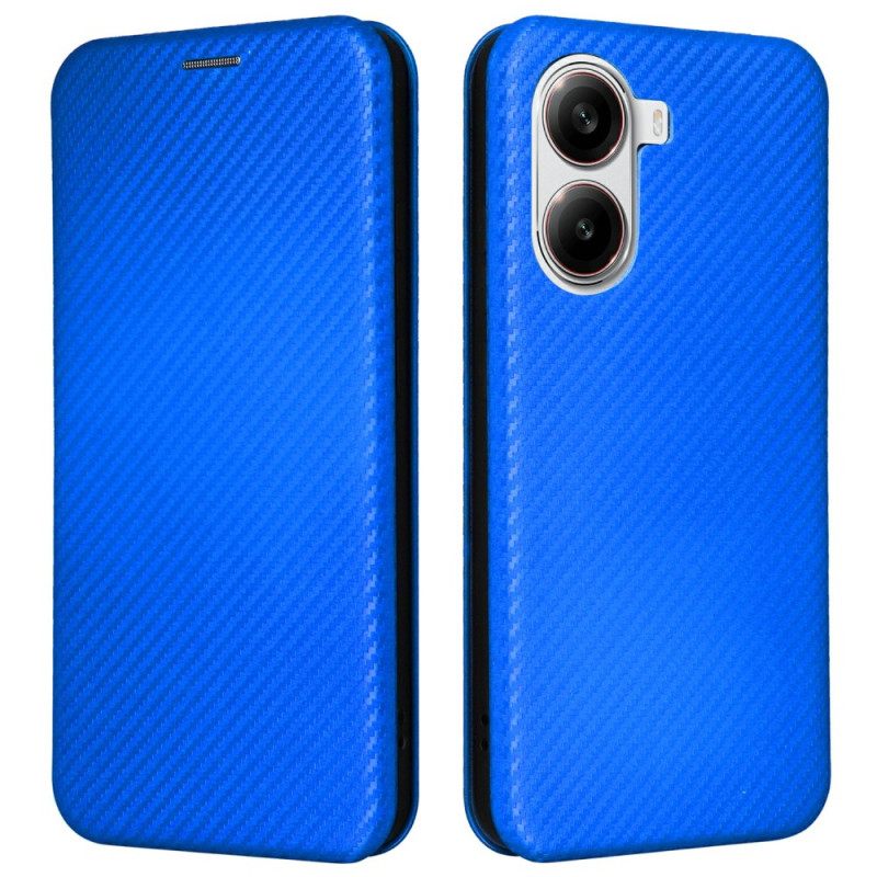 Nahkakotelo Poco X7 Pro 5g Hiilikuitu