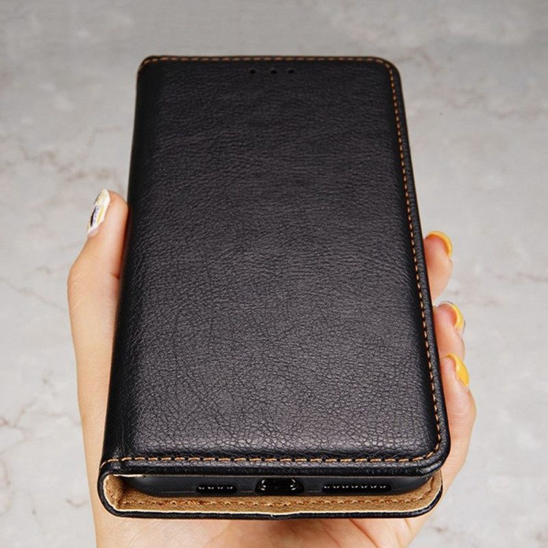 Nahkakotelo Poco X7 Pro 5g Teksturoitu Tekonahka