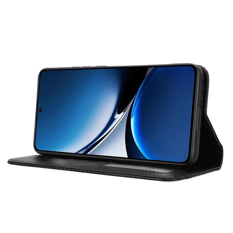 Nahkakotelo Poco X7 Pro 5g Vintage-reunus