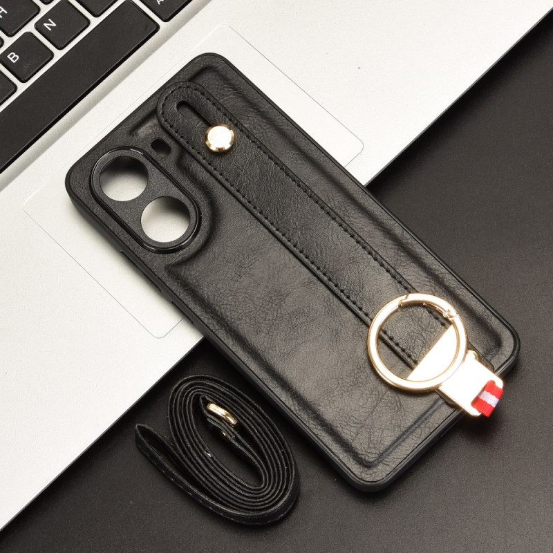 Puhelinkuoret Poco X7 Pro 5g Hihna Ja Teline