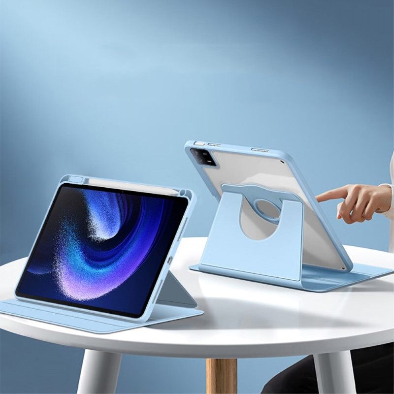 Kotelot Xiaomi Pad 6 Pyörivä Keinonahka