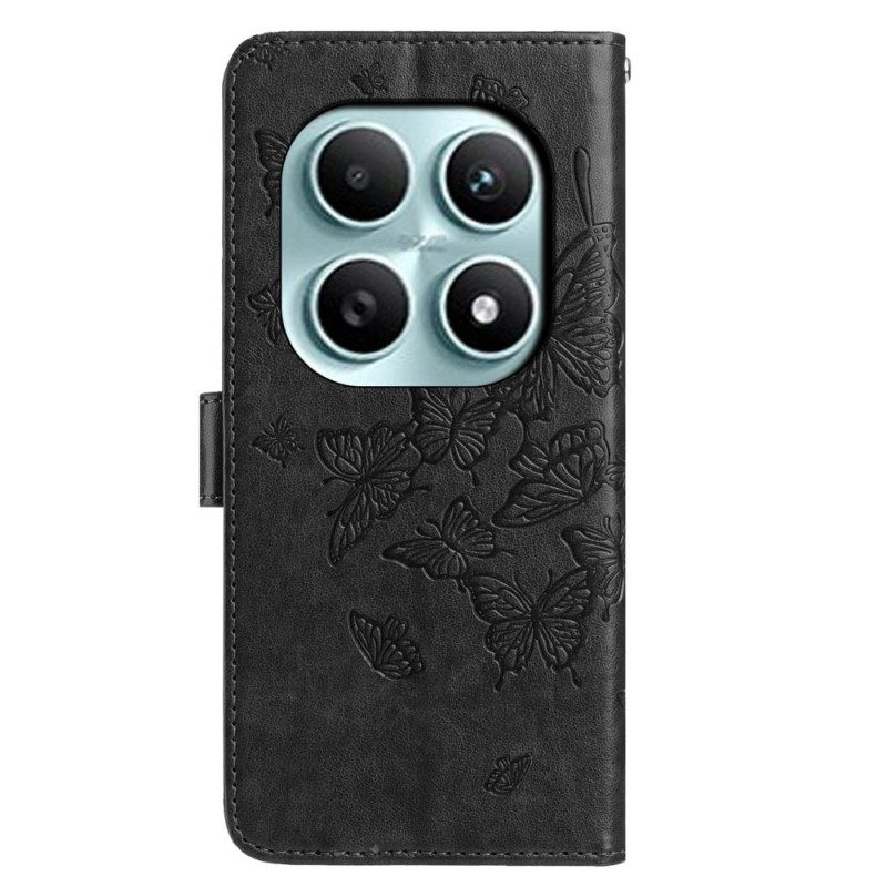 Kotelot Xiaomi Redmi Note 15 5g Kaiverrettu Perhonen