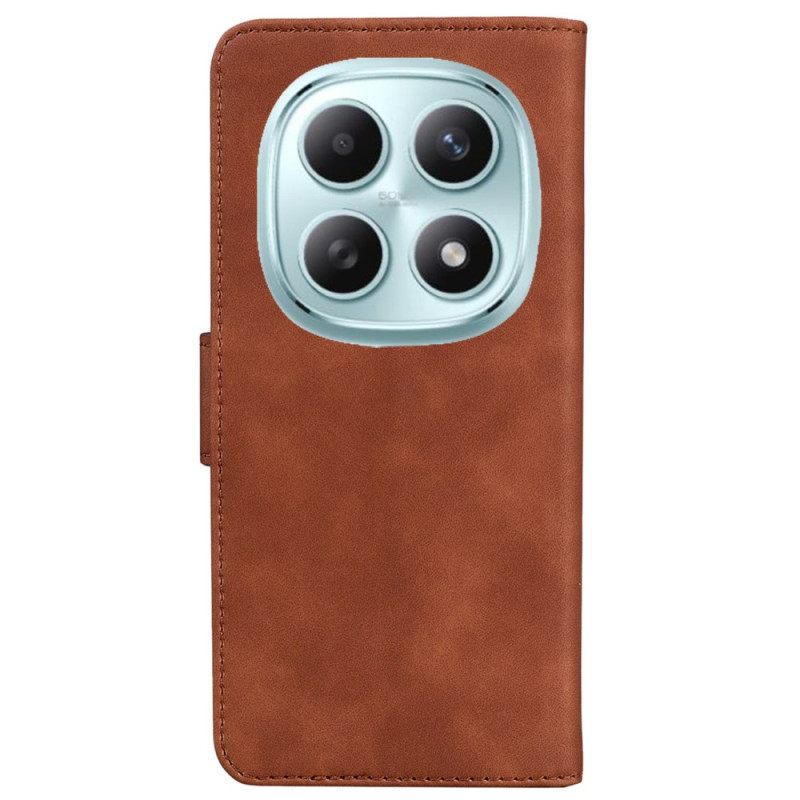 Kotelot Xiaomi Redmi Note 15 5g Mokkanahkaefekti