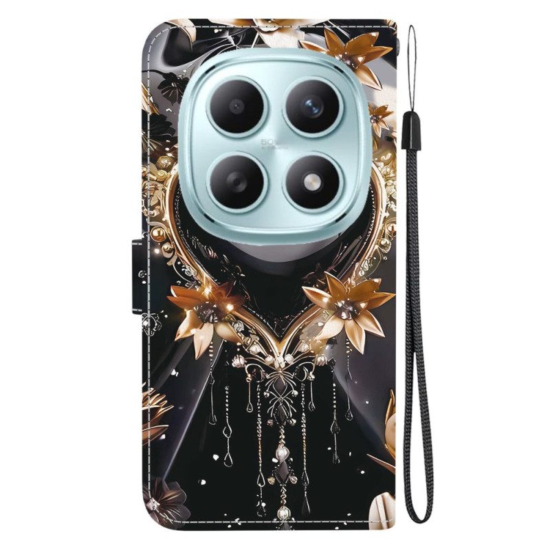 Kotelot Xiaomi Redmi Note 15 5g Mustakultainen Sydän