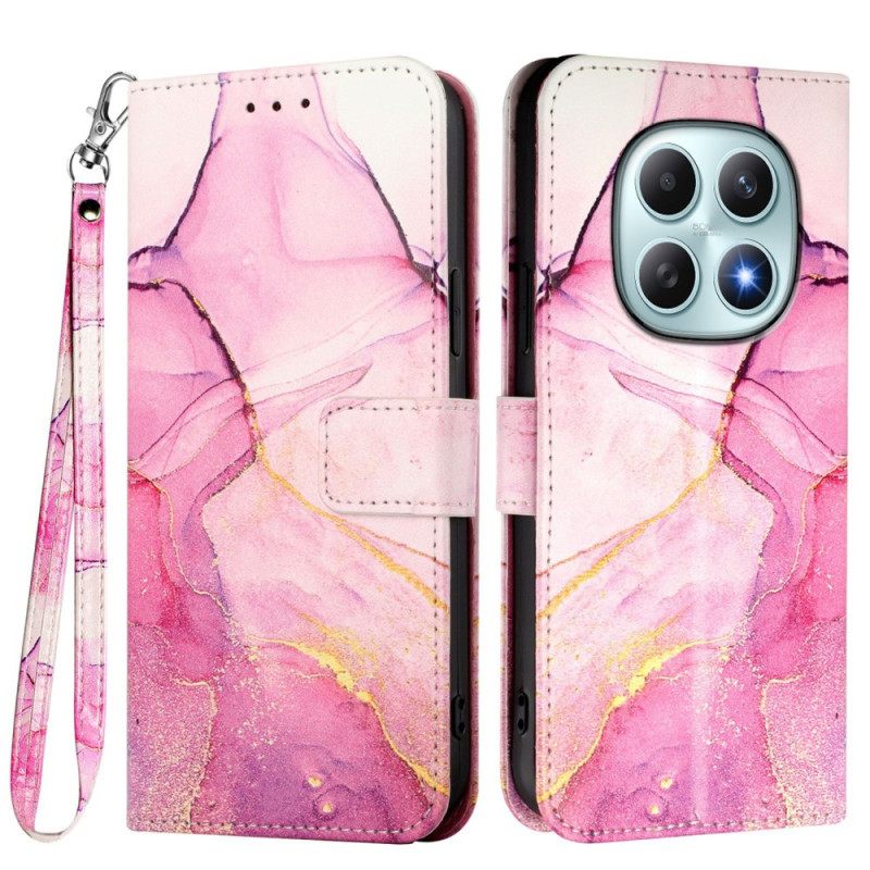 Kotelot Xiaomi Redmi Note 15 5g Puhelinkuoret Marmorikuvio Hihnalla