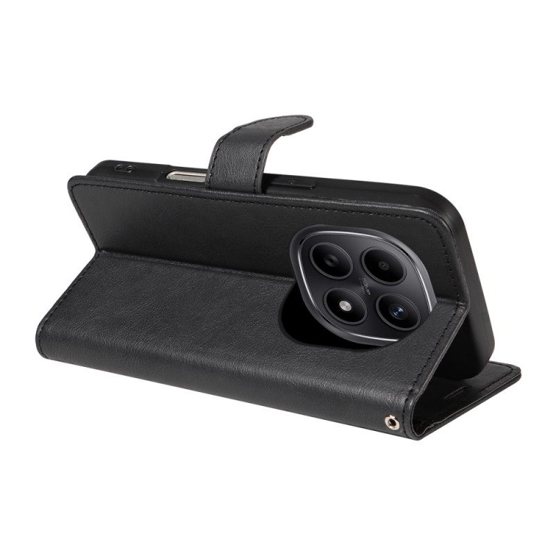 Kotelot Xiaomi Redmi Note 15 5g Puhelinkuoret Yksivärinen Nahkakuvio