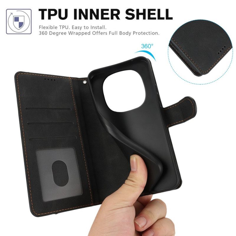 Kotelot Xiaomi Redmi Note 15 5g Retro Mokkanahkakuvio Suojakuori