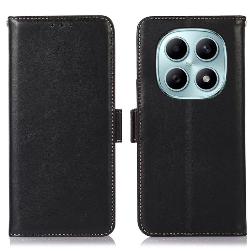 Kotelot Xiaomi Redmi Note 15 5g Rfid-suojattu Aito Nahka