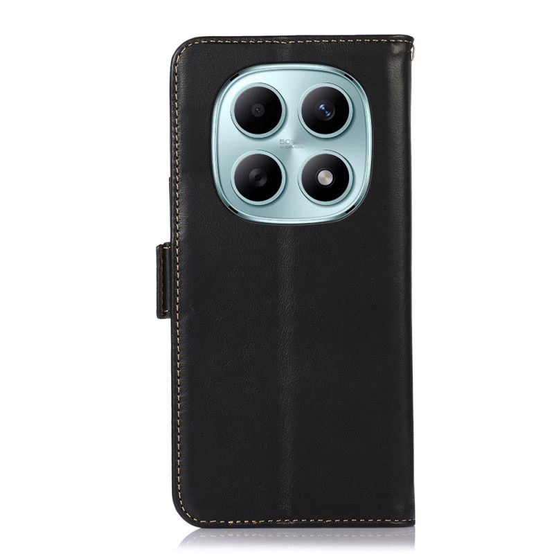 Kotelot Xiaomi Redmi Note 15 5g Rfid-suojattu Aito Nahka