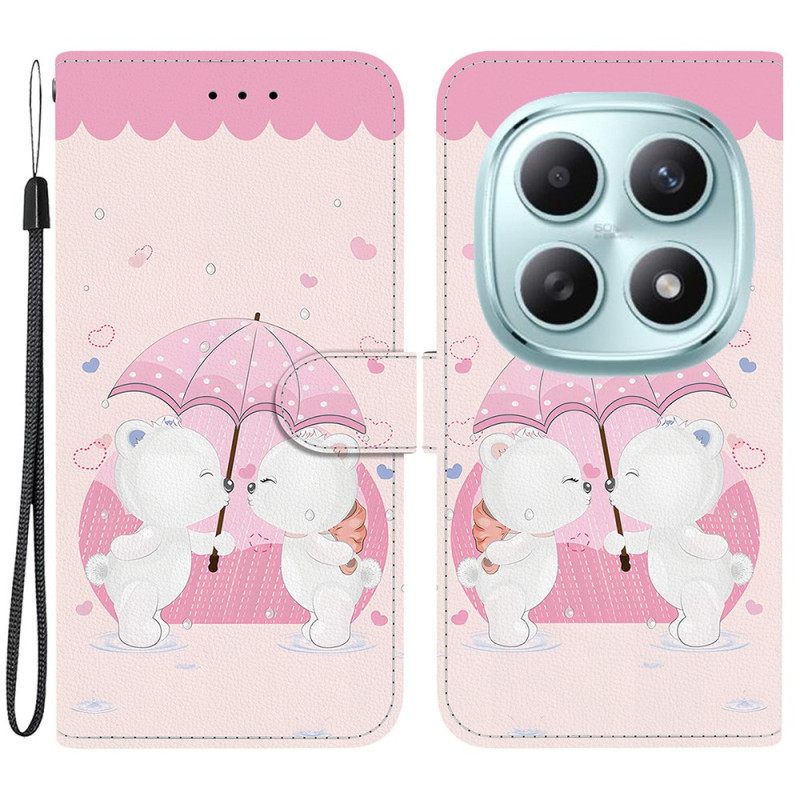 Nahkakotelo Xiaomi Redmi Note 15 5g Karhupari