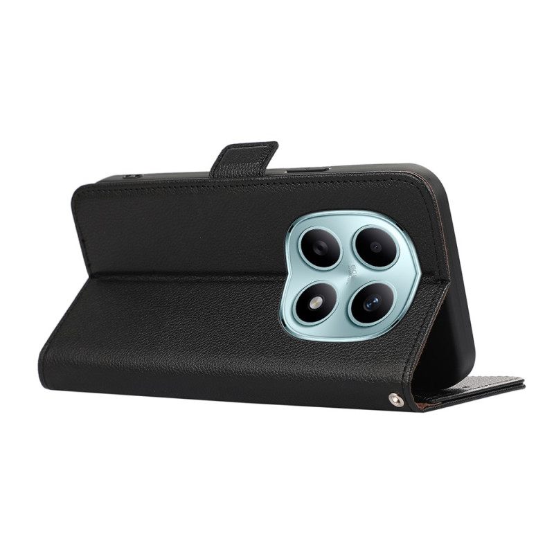 Nahkakotelo Xiaomi Redmi Note 15 5g Rfid-suojattu Abeel