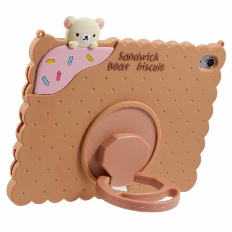 Case iPad (2025) Puhelinkuoret Keksikuvioinen Olkapääteline Hihna