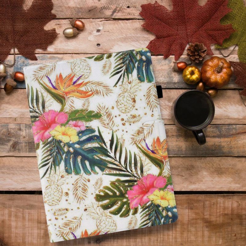 Kotelot iPad (2025) Kultainen Ananas