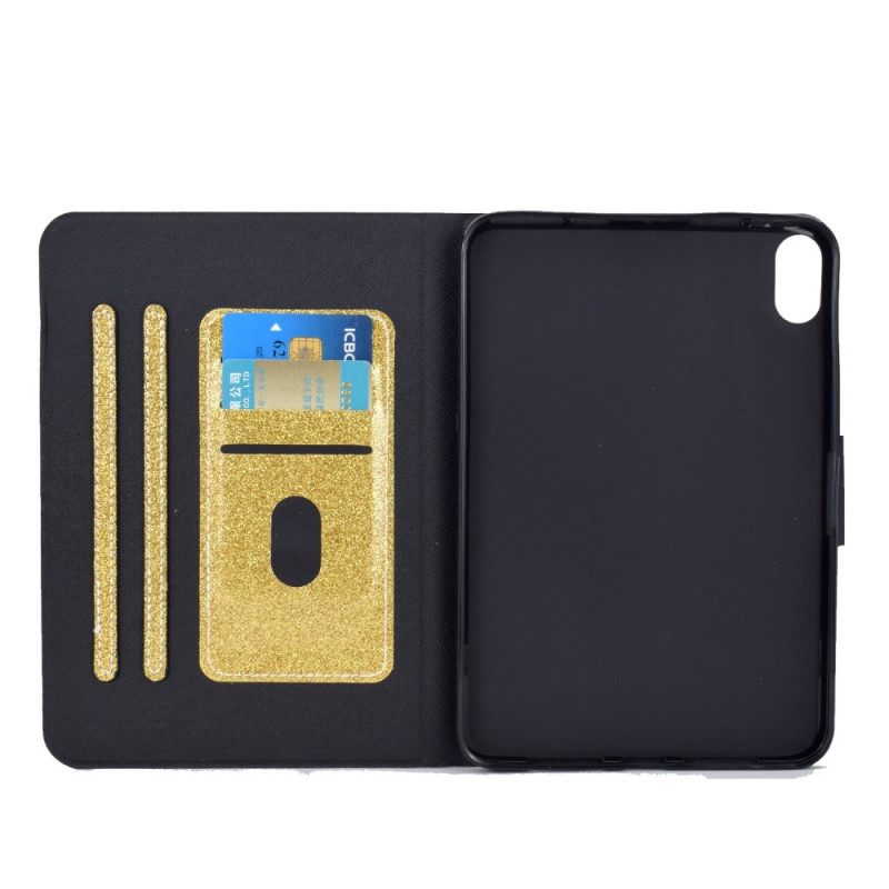 Kotelot iPad (2025) Paljetteja Suojakuori