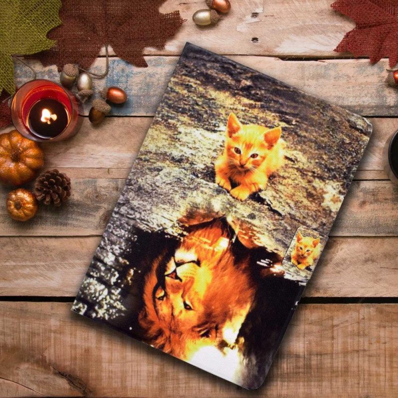 Kotelot iPad (2025) Puhelinkuoret Kissa