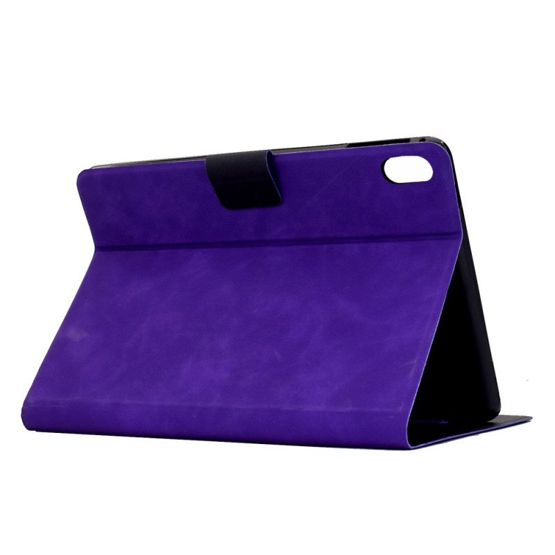 Kotelot iPad (2025) Retrotyylinen Nahkajäljitelmä