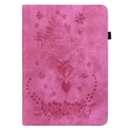 Kotelot iPad (2025) Ruusut Suojakuori