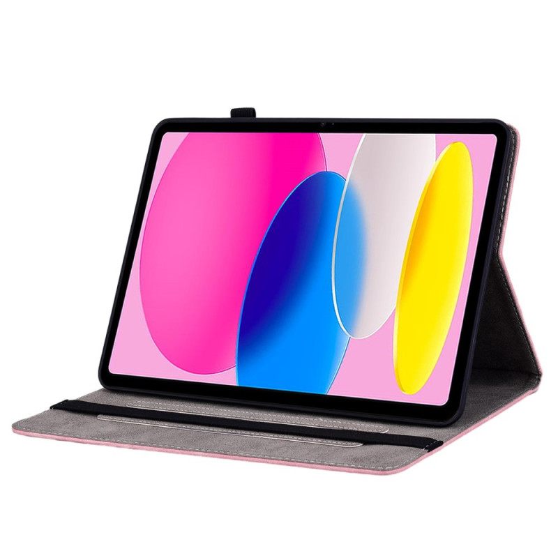 Kotelot iPad (2025) Ruusut Suojakuori