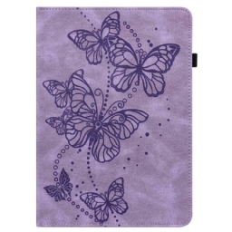 Kotelot iPad (2025) Tyylitellyt Perhoset