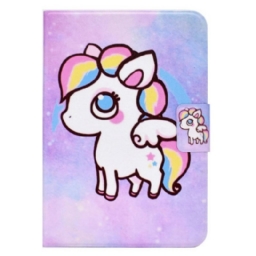 Kotelot iPad (2025) Yksisarvisen Piirtäminen