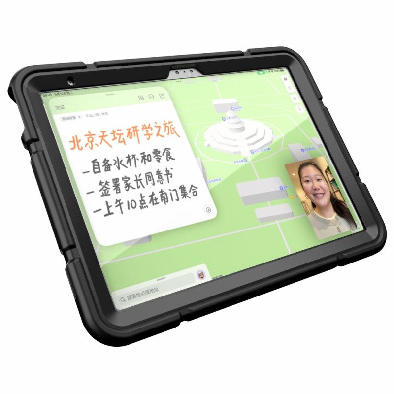 Kuori iPad (2025) Erittäin Kestävä Jalusta