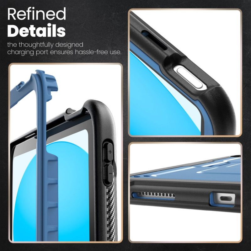 Kuori iPad (2025) Integroitu Jalusta Ja Hihna