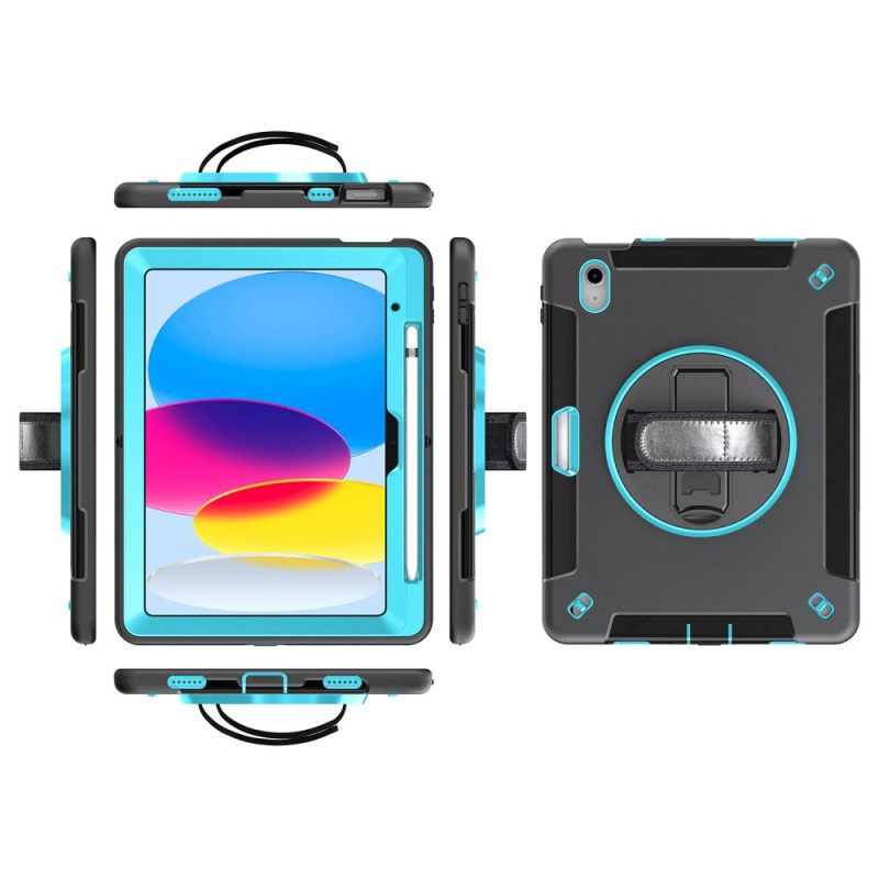 Kuori iPad (2025) Kestävä Ja Kääntyvä Jalusta
