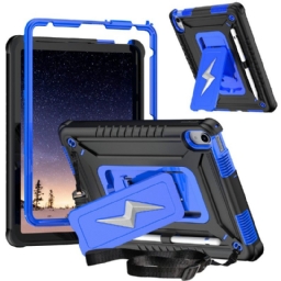 Kuori iPad (2025) Kolminkertainen Suojaus Olkahihnalla Suojakuori