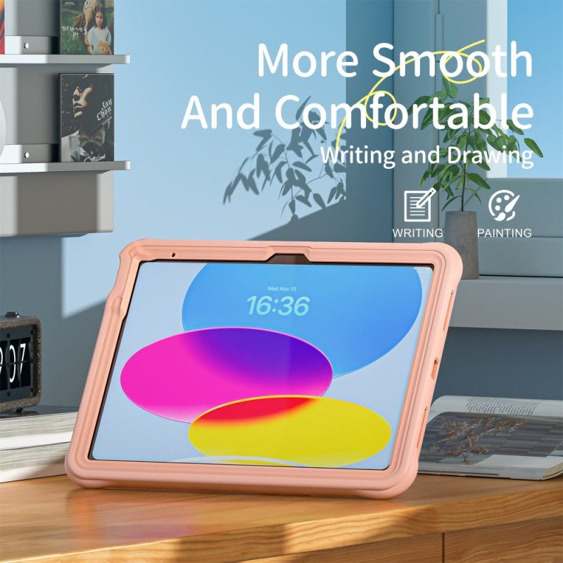 Kuori iPad (2025) Lasten Koiran Olkahihna Ja Jalusta