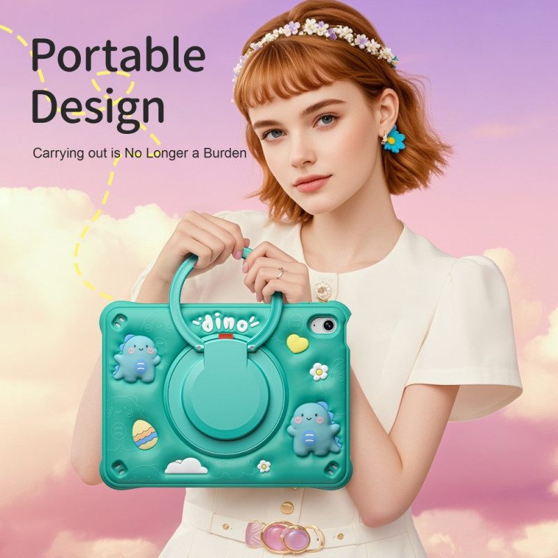 Kuori iPad (2025) Monikerroksinen Olkahihnalla