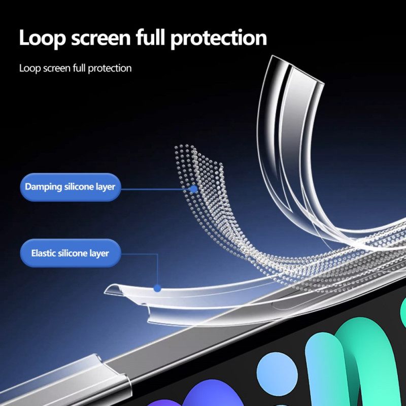 Puhelinkuoret iPad (2025) Läpinäkyvä Kynäteline