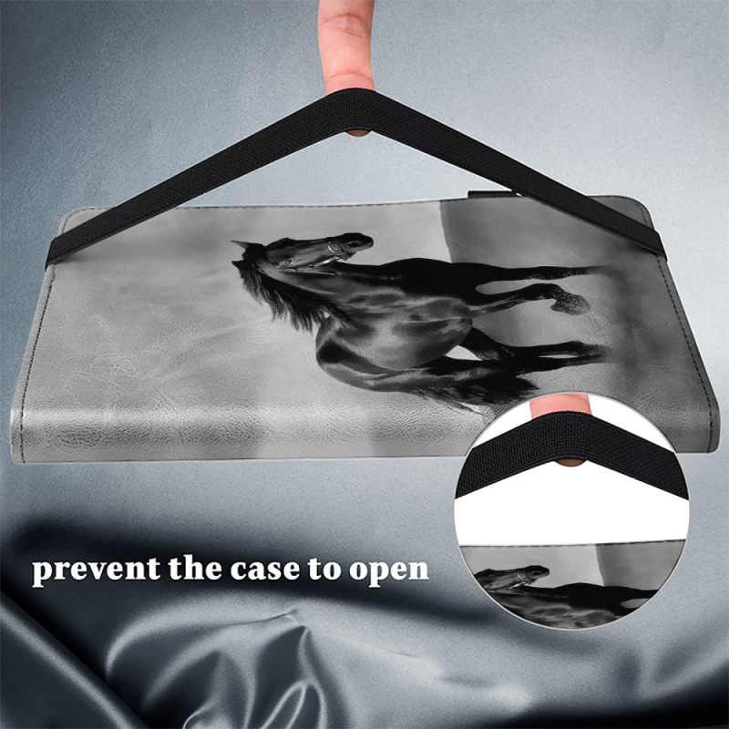 Kotelot Xiaomi Pad 7 / 7 Pro Musta Hevonen