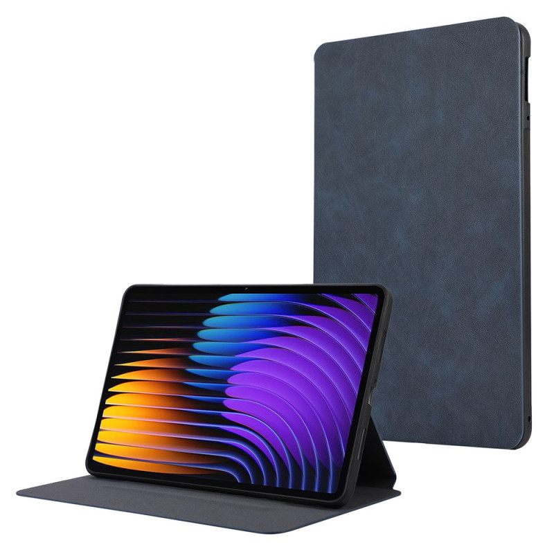 Kotelot Xiaomi Pad 7 / 7 Pro Nahkakuvioinen