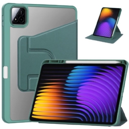 Kotelot Xiaomi Pad 7 / 7 Pro Nahkakuvioinen Ja Kääntyvä Jalusta