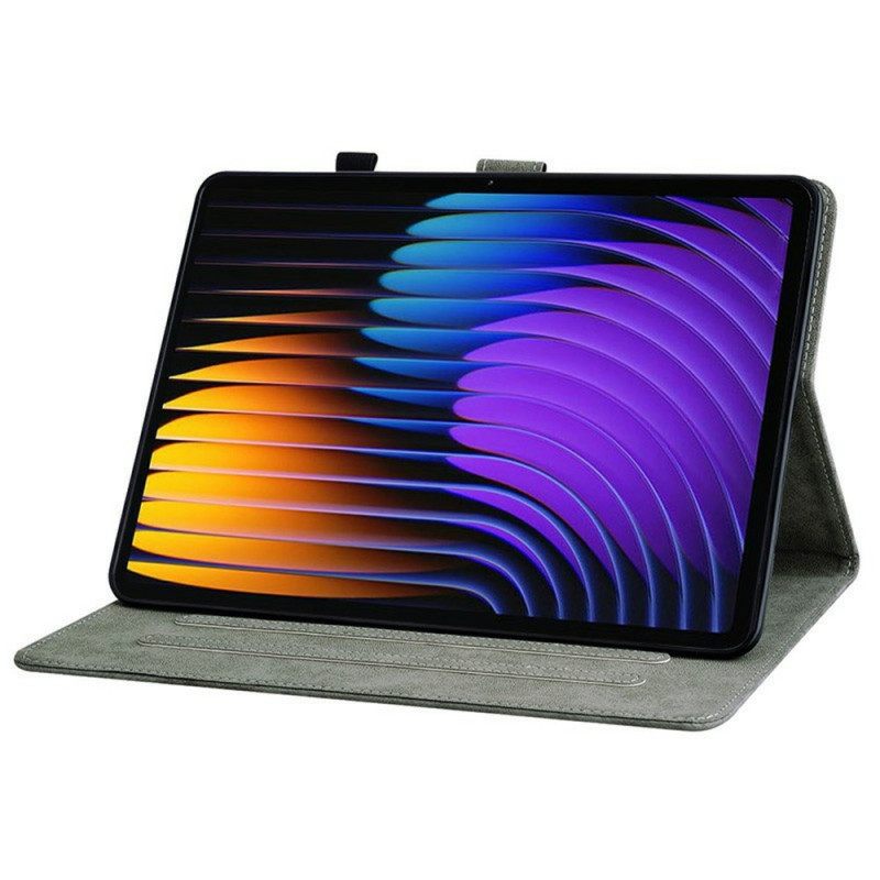 Kotelot Xiaomi Pad 7 / 7 Pro Vintage-keinonahka