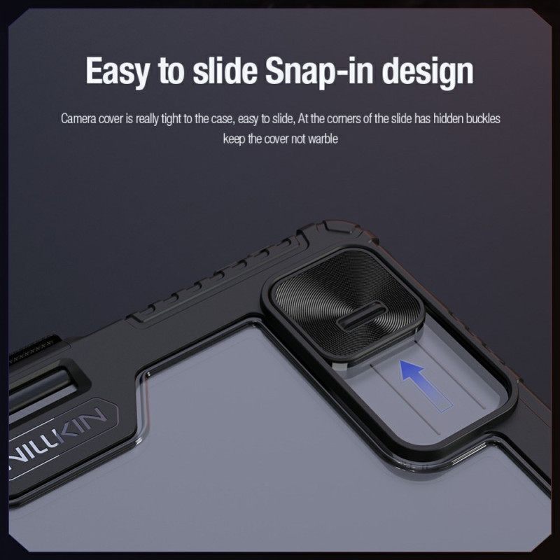 Kuoret Xiaomi Pad 7 / 7 Pro Nillkin-nahkakotelo Puskurilla