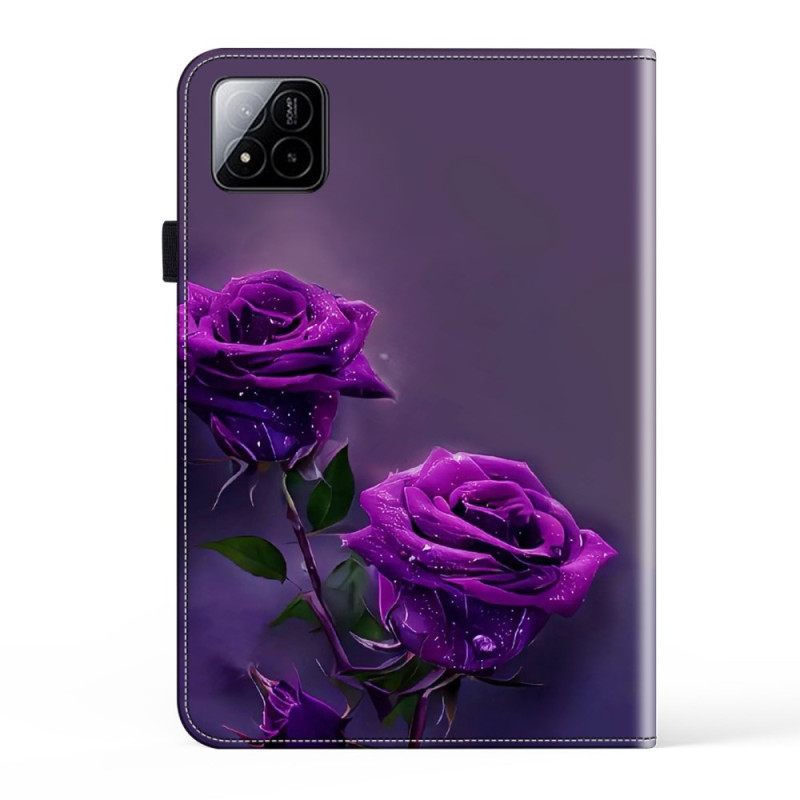 Kuoret Xiaomi Pad 7 / 7 Pro Puhelinkuoret Violetteja Ruusuja
