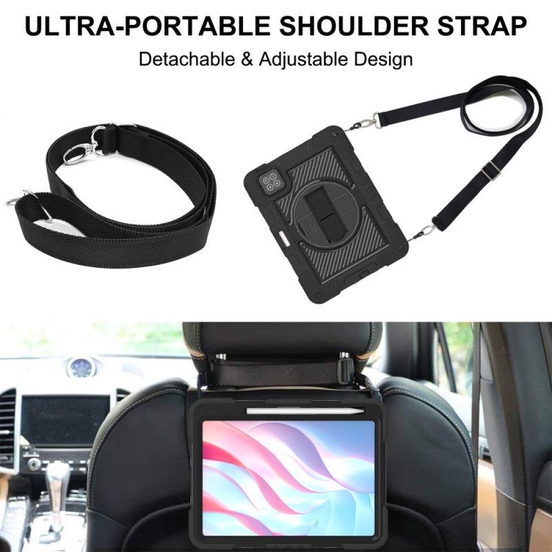 Kuori Xiaomi Pad 7 / 7 Pro Erittäin Kestävä Jalustalla Ja Olkahihnalla