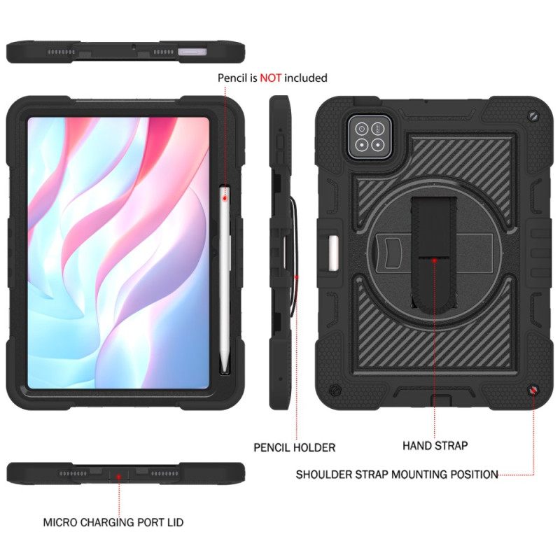 Kuori Xiaomi Pad 7 / 7 Pro Erittäin Kestävä Jalustalla Ja Olkahihnalla