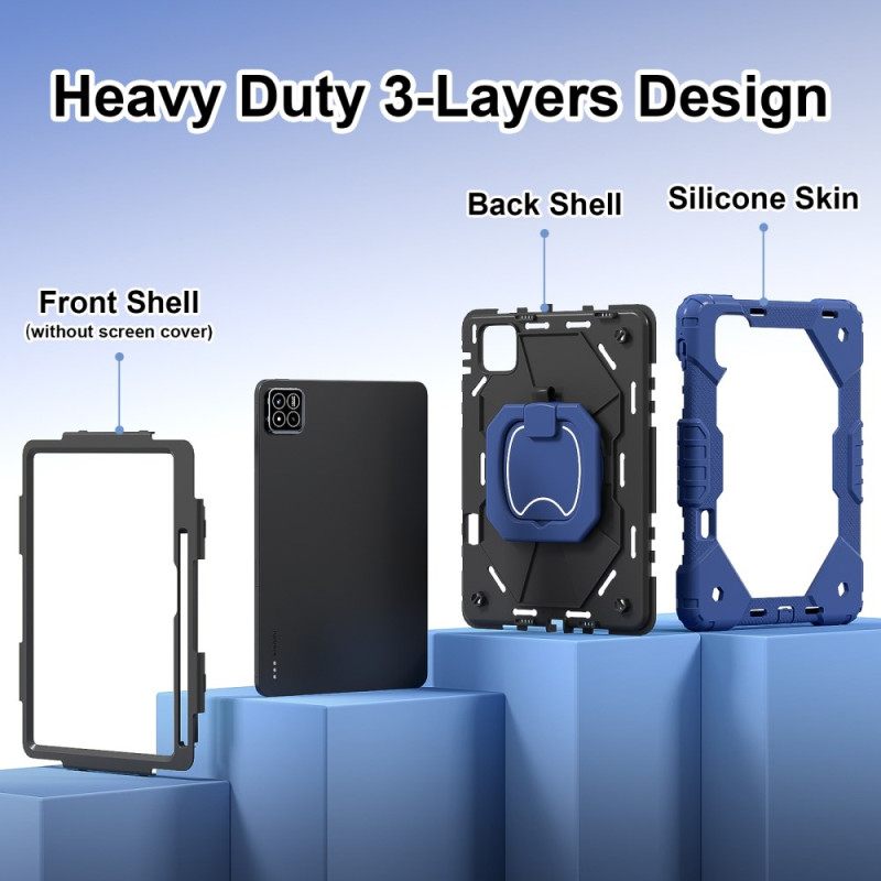 Kuori Xiaomi Pad 7 / 7 Pro Vahvistettu Suoja Rengaspidikkeellä Suojakuori